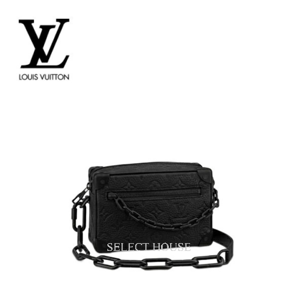 Louis Vuitton Soft Trunk Bag Shoulder Black